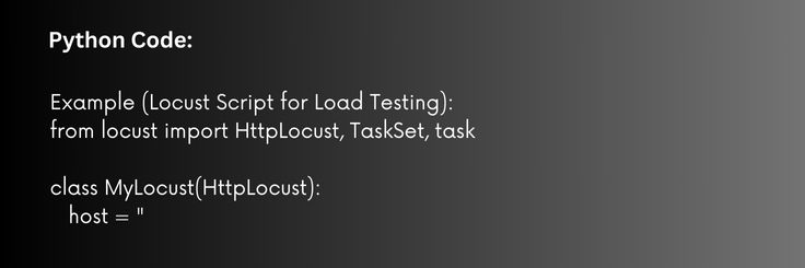 Locust Script for Load Testing python code