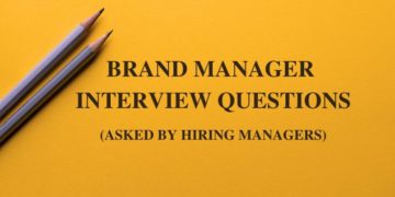 brand manager interview questions and answers